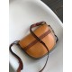 Loewe Small Gate Bag In Amber Grey Soft Calfskin