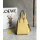 Loewe Compact Hammock Bag in Dark Butter Grained Calfskin 