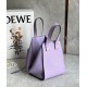 Loewe Compact Hammock Bag in Light Mauve Grained Calfskin