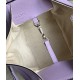 Loewe Compact Hammock Bag in Light Mauve Grained Calfskin