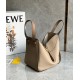 Loewe Compact Hammock Bag in Sand Grained Calfskin