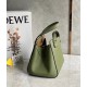 Loewe Hammock Nugget Bag In Avocado Green Calfskin