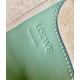 Loewe Hammock Nugget Bag In Avocado Green Calfskin