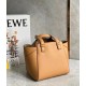 Loewe Hammock Nugget Bag In Brown Calfskin