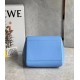 Loewe Hammock Nugget Bag In Celestine Blue Calfskin