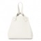 Loewe Hammock Nugget Bag In White Calfskin