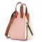 Loewe Medium Hammock Bag In Pink Milk Tan Calfskin