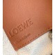 Loewe Medium Hammock Bag In Pink Milk Tan Calfskin