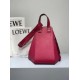 Loewe Medium Hammock Bag In Red Leather