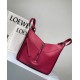 Loewe Medium Hammock Bag In Red Leather