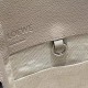 Loewe Medium Hammock Drawstring Bag In Grey Leather