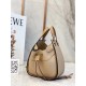 Loewe Mini Hammock Drawstring Bag In Sand Leather