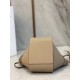 Loewe Mini Hammock Drawstring Bag In Sand Leather