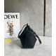 Loewe Mini Hammock Hobo Bag in Black Calfskin