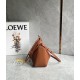 Loewe Mini Hammock Hobo Bag in Brown Calfskin 