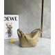 Loewe Mini Hammock Hobo Bag in Clay Green Calfskin 