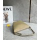 Loewe Mini Hammock Hobo Bag in Clay Green Calfskin 