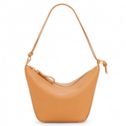 Loewe Mini Hammock Hobo Bag in Light Brown Calfskin