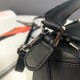 Loewe Mini Puzzle Bag In Black Calfskin Leather