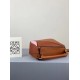 Loewe Mini Puzzle Bag In Brown Camel Pink Calfskin