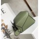 Loewe Puzzle Mini Bag In Avocado Green Calfskin