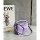 Loewe Puzzle Mini Bag In Lilas Grained Calfskin 