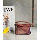 Loewe Puzzle Mini Bag In Purple Caramel Blossom Calfskin