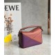 Loewe Puzzle Mini Bag In Purple Caramel Blossom Calfskin