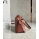 Loewe Puzzle Mini Bag In Purple Caramel Blossom Calfskin