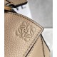 Loewe Puzzle Mini Bag In Sandy Grained Calfskin 