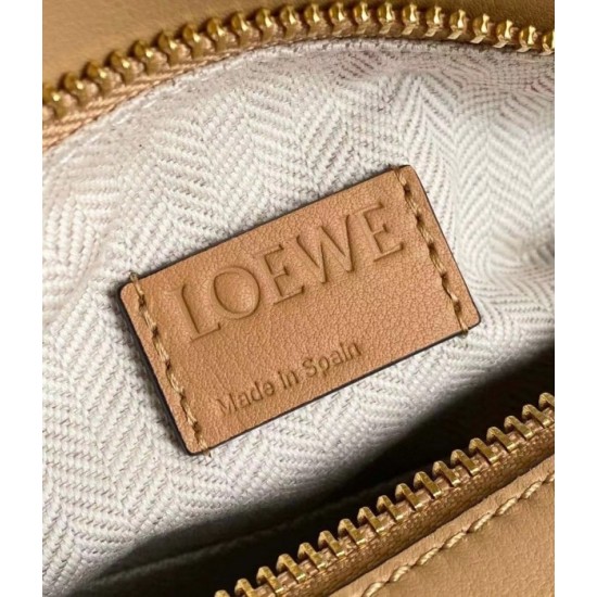 Loewe Puzzle Small Bag In Dune Warm Desert Calfskin