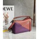 Loewe Puzzle Small Bag In Purple Caramel Blossom Calfskin