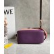 Loewe Puzzle Small Bag In Purple Caramel Blossom Calfskin