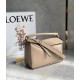 Loewe Puzzle Small Bag In Sandy Grained Leather