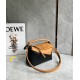 Loewe Puzzle Small Bag in Brown and Black Calfskin