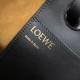 Loewe Anagram Medium Tote Bag In Black Calfskin