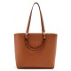 Loewe Anagram Medium Tote Bag In Brown Calfskin 