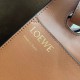 Loewe Anagram Medium Tote Bag In Brown Calfskin 