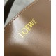 Loewe Large Puzzle Fold Tote Bag in Umber Calfskin