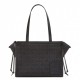 Loewe Medium Cushion Tote In Black Anagram Jacquard