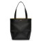 Loewe Medium Puzzle Fold Tote Bag in Black Calfskin