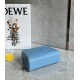 Loewe Mini Camera Crossbody Bag in Blue Calfskin