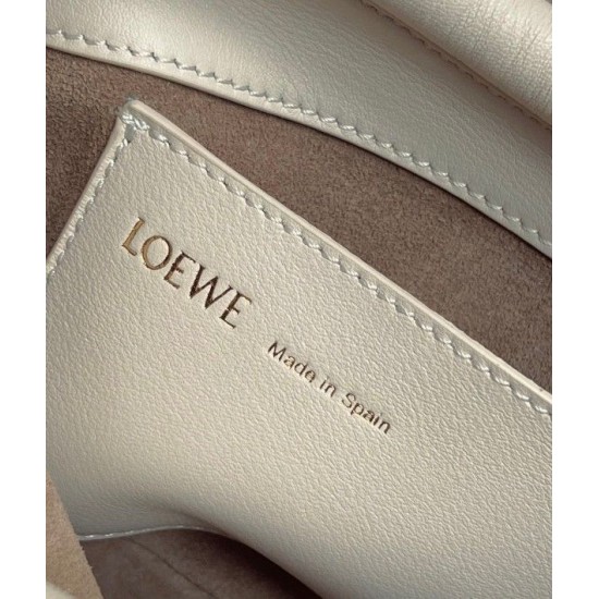 Loewe Paseo Satchel Bag in Angora Nappa Leather