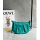 Loewe Paseo Satchel Bag in Green Nappa Leather