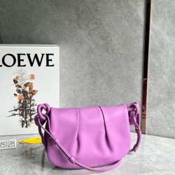 Loewe Paseo Satchel Bag in Rockrose Nappa Leather