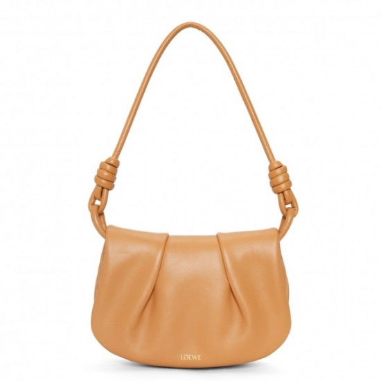 Loewe Paseo Satchel Bag in Warm Desert Nappa Leather