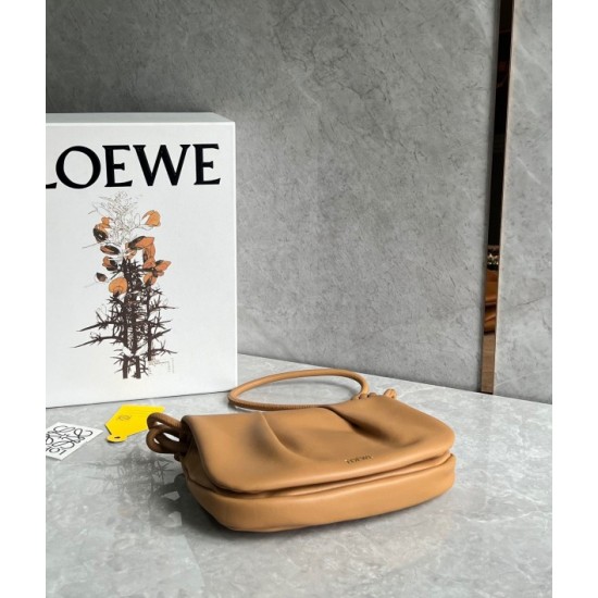 Loewe Paseo Satchel Bag in Warm Desert Nappa Leather