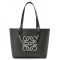 Loewe Small Anagram Tote In Black Calfskin 