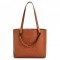 Loewe Small Anagram Tote In Brown Classic Calfskin 