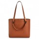 Loewe Small Anagram Tote In Brown Classic Calfskin 